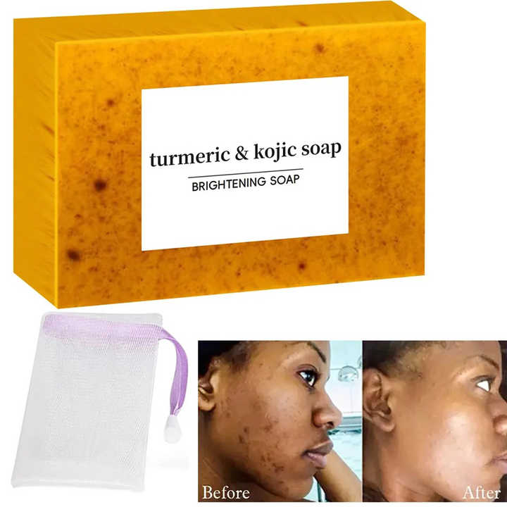 Turmeric and Kojic Acid Soap Original Glow Brightening bar Vitamin C