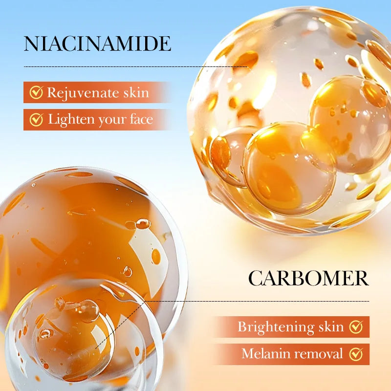 SADOER Vitamin C Skin Care Sets Facial Cleanser Toner Face Cream Serum Lotion Whitening Moisturizing Face Travel Size Skin Care