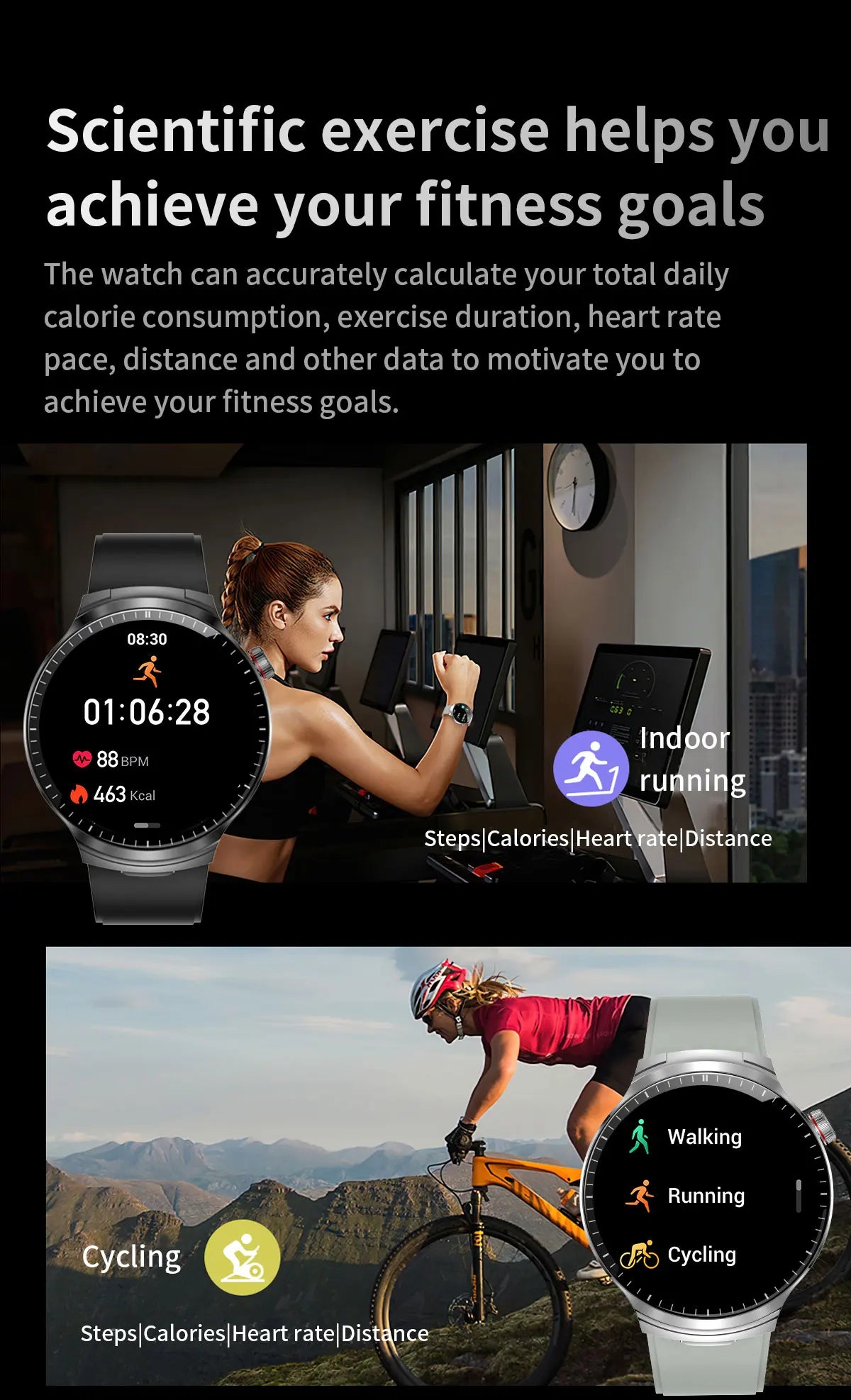 LIGE Smart Watch TWS 2-in-1 Headset Bluetooth Call Heart Rate Blood Pressure Health Monitoring Headphones Play Music Smartwatch