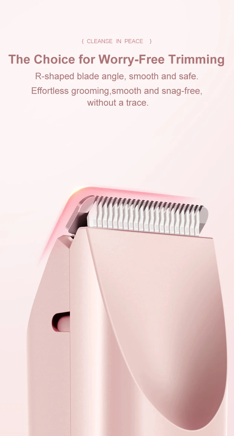 Electric Razor Woman Shaver Painless Women Mustache Epilator Leg Bikini Body Hair Trimmer for Women Facial Epilator Hair Remover